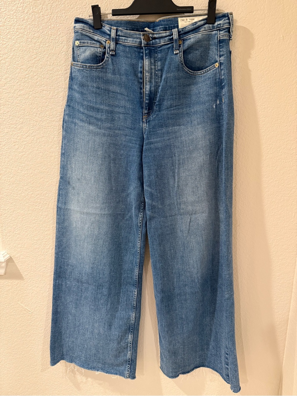 Rag & Bone Sofie high rise ultra wide leg Denim Jeans